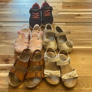 Toddler Girls Size 9 Shoe Bundle
